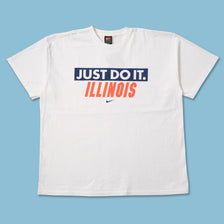 Vintage Nike Illinois T-Shirt XLarge 