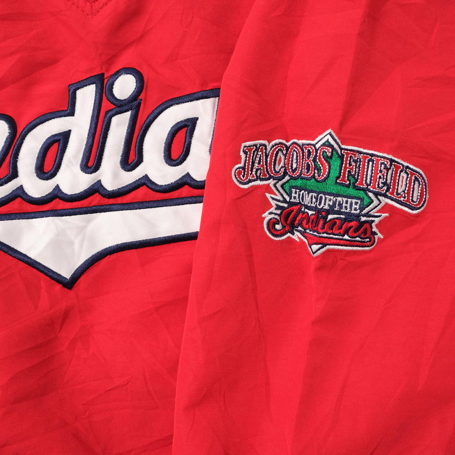 Vintage Starter Cleveland Indians Windbreaker Medium 