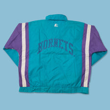 Vintage Starter Charlotte Hornets Track Jacket Large 