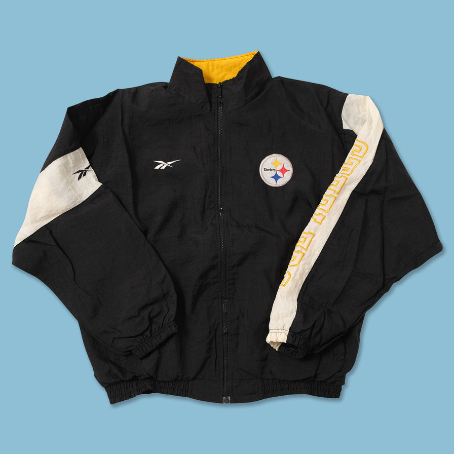 Vintage Pittsburgh Steelers Track Jacket Large 