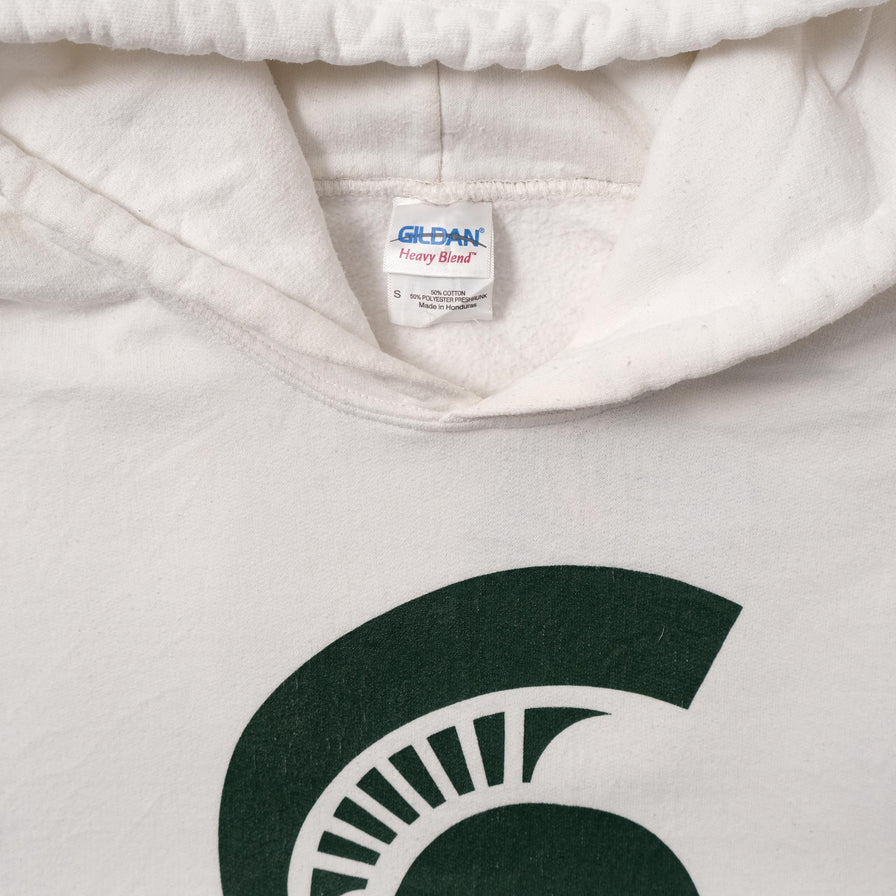 Vintage Michigan State Spartans Hoody Small 
