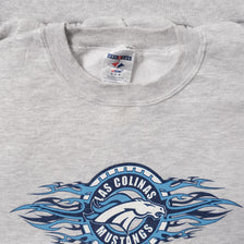 Vintage Las Colinas Mustangs Sweater Medium 