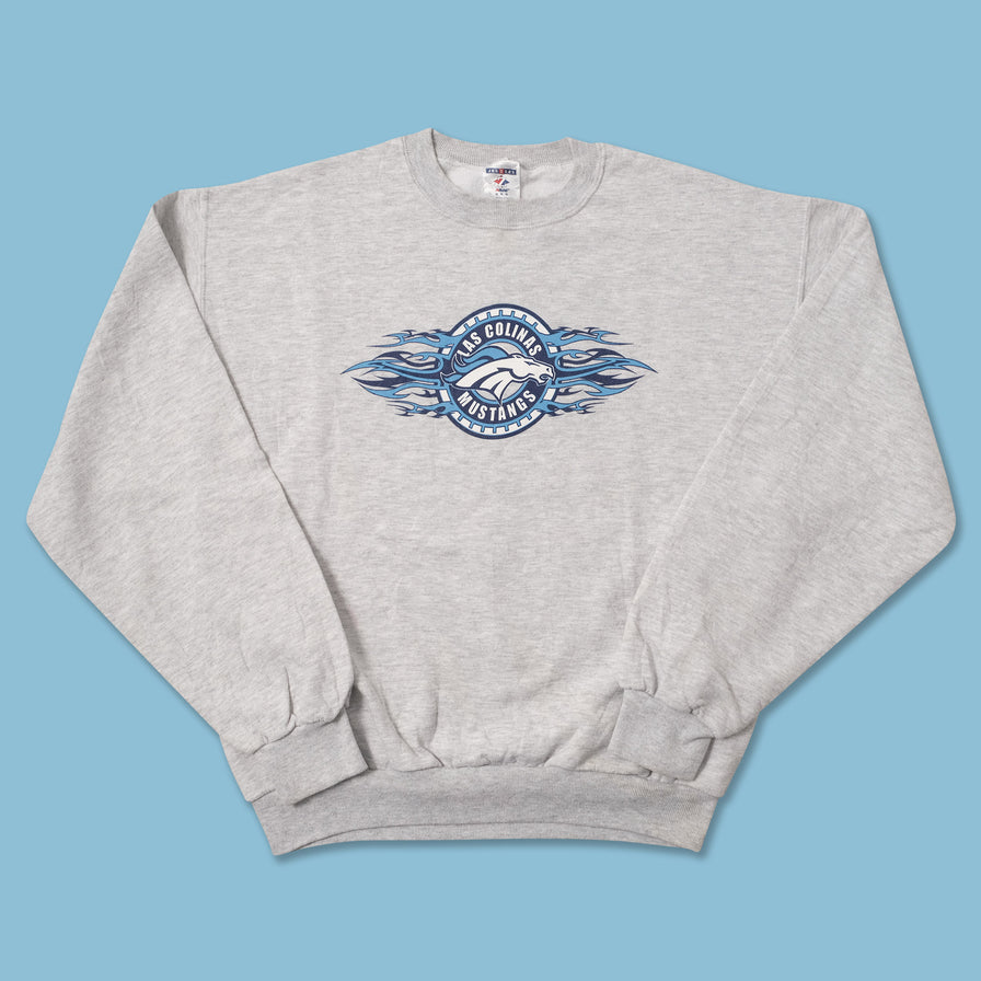 Vintage Las Colinas Mustangs Sweater Medium 