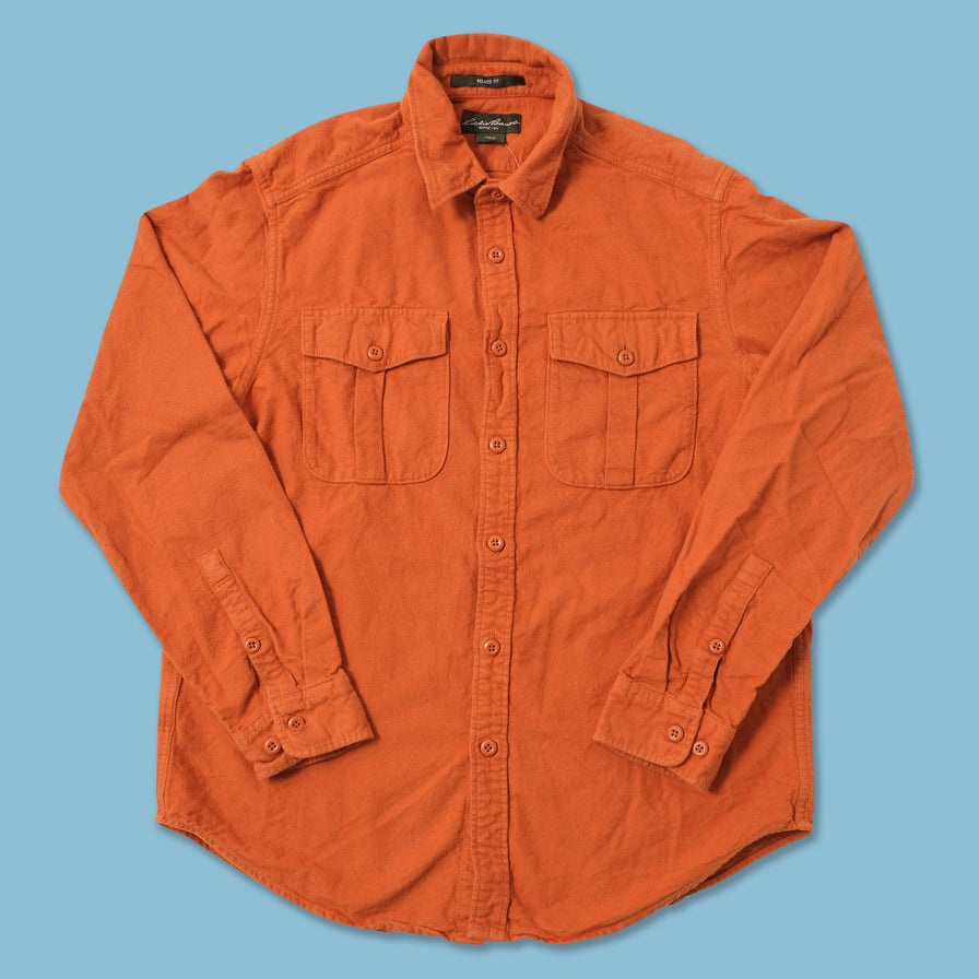 Eddie Bauer Heavy Cotton Shirt Medium 