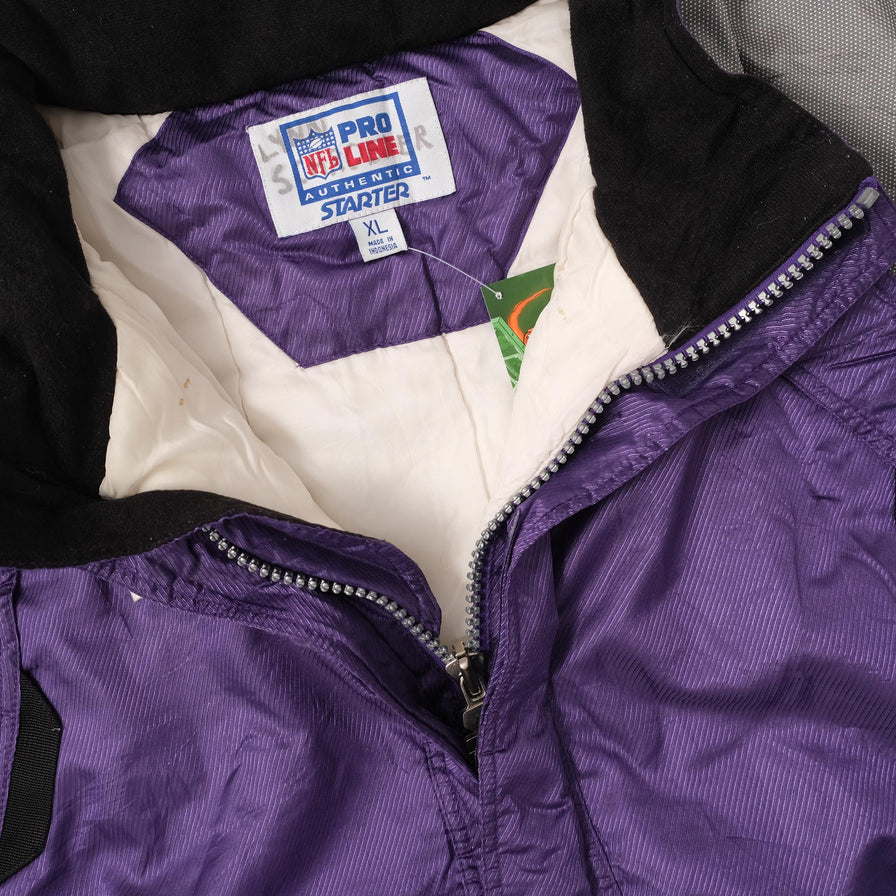Vintage Starter Minnesota Vikings Padded Jacket XLarge 