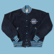 Vintage Cord Padded College Jacket Medium 