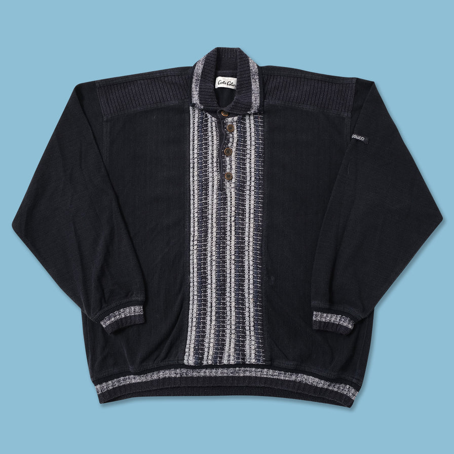 Vintage Carlo Colucci Knit Sweater Large 