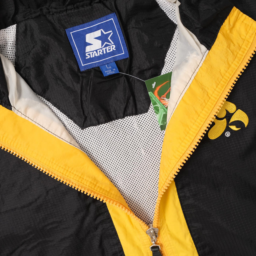 Vintage Starter Iowa Hawkeyes Light Jacket Large 
