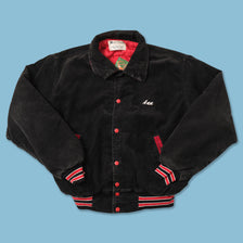 Vintage Cord Padded College Jacket Large 