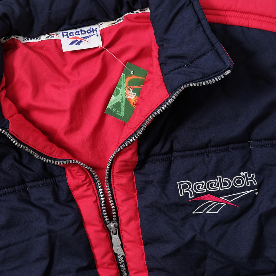 Vintage Reebok Padded Vest Medium 