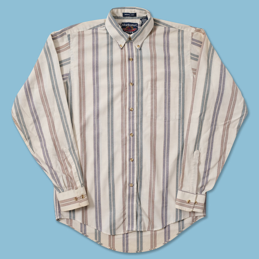 Vintage Striped Shirt Medium 