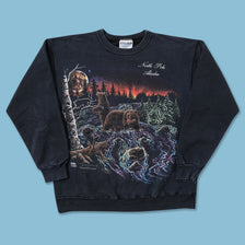 Vintage Alaska Sweater Medium 