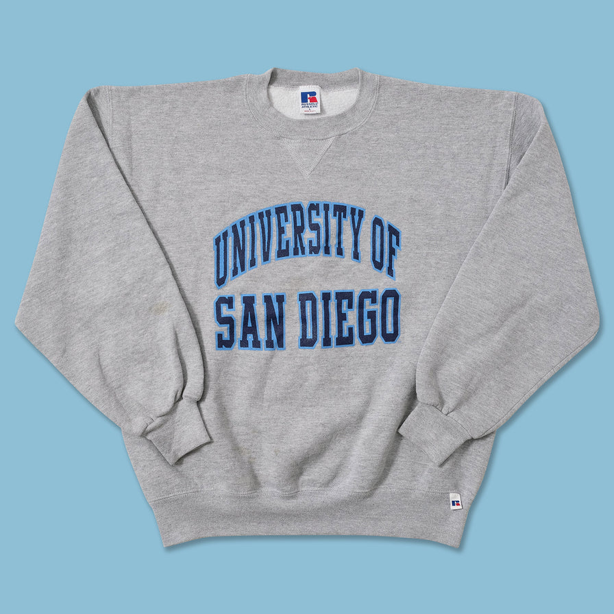 Vintage Russell Athletic University of San Diego Sweater Medium 