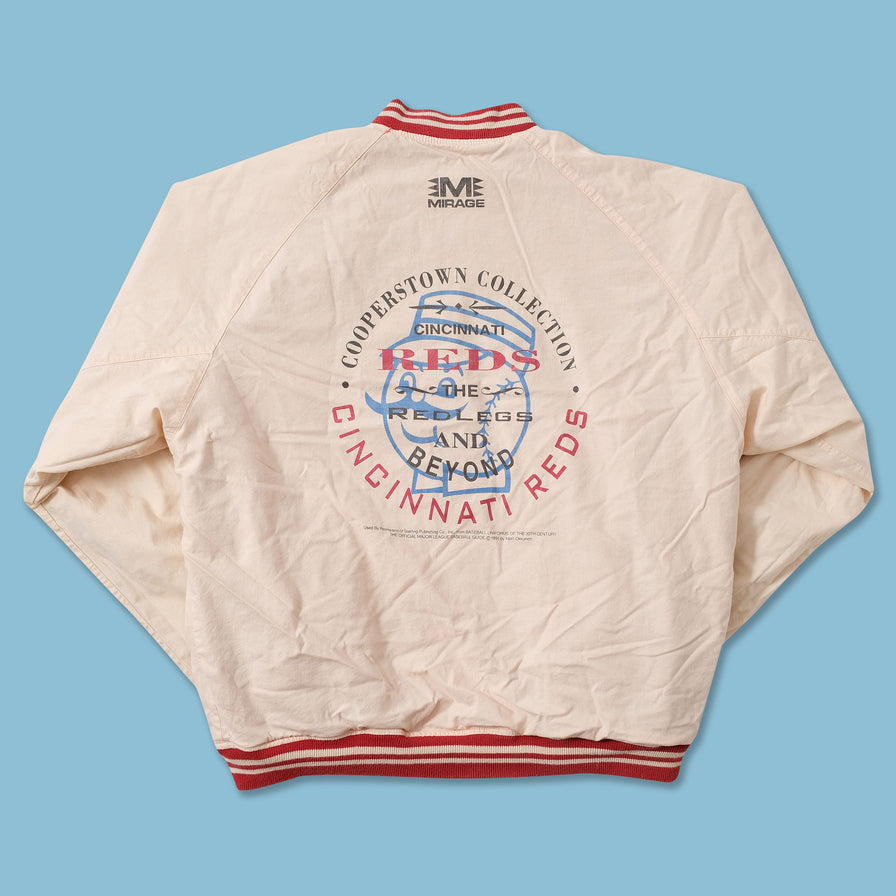 Vintage Cincinnati Reds Reversible Varsity Jacket Medium 