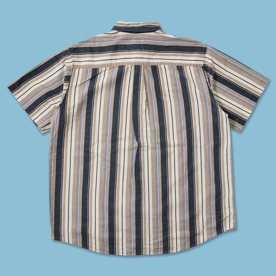 Vintage Striped Shirt XLarge 