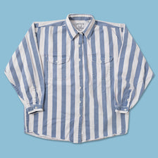Vintage Striped Shirt Large 