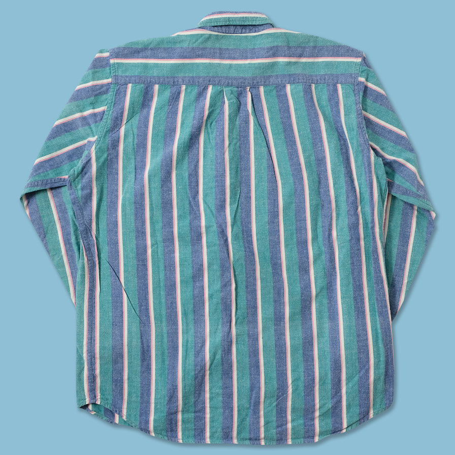 Vintage Striped Shirt Large 