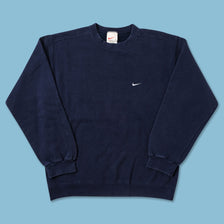Vintage Nike Mini Swoosh Sweater Medium 
