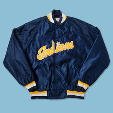 Vintage Indians Padded Varsity Jacket Medium 