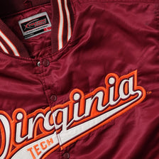 Vintage Virginia Tech Padded Varsity Jacket Large