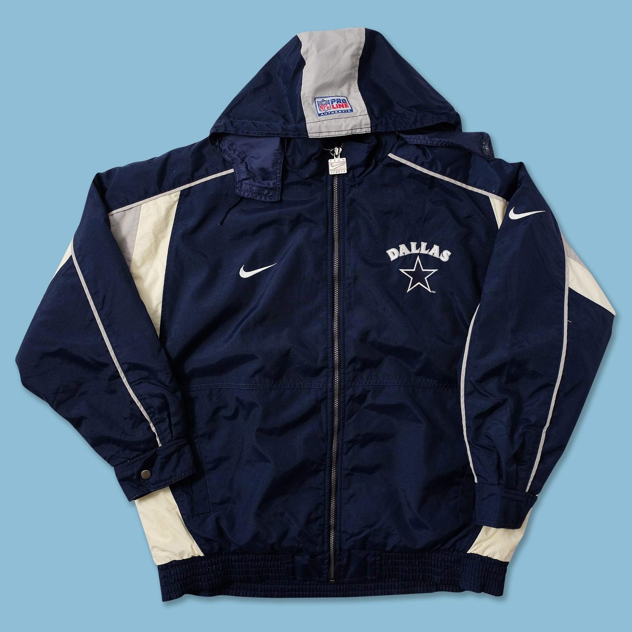 Dallas cowboys nike sales windbreaker