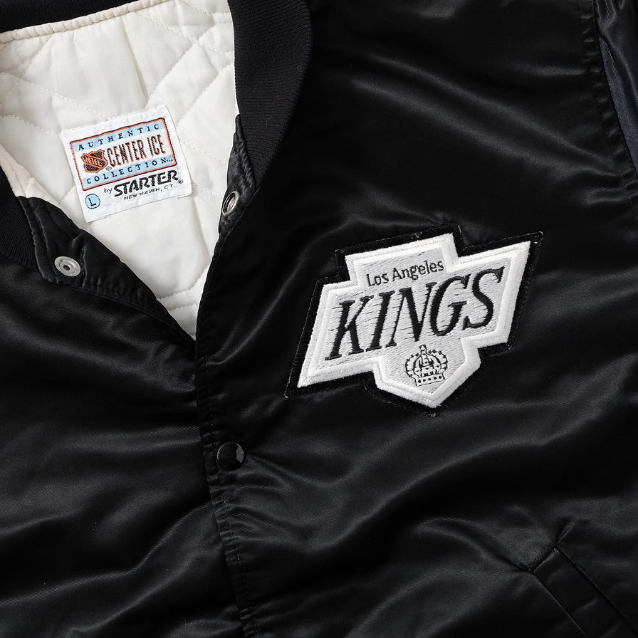 90'S STARTER ロサンゼルス・キングスPADDED JACKET 90's STARTER x LOS ANGELES KINGS Size L Vintage NHL Padded