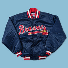 Vintage Starter Atlanta Braves Padded Varsity Jacket Large 