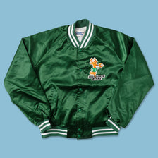 Vintage Chalkline Milwaukee Bucks Satin Bomber Small 