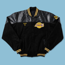 2000 Los Angeles Lakers Varstiy Jacket Large 