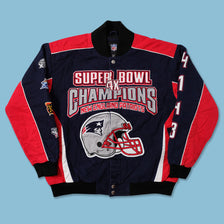 Vintage New England Patriots Super Bowl Varsity Jacket XXL 