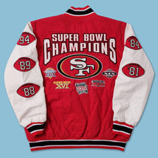 Vintage San Francisco 49ers Super Bowl Varsity Jacket XLarge