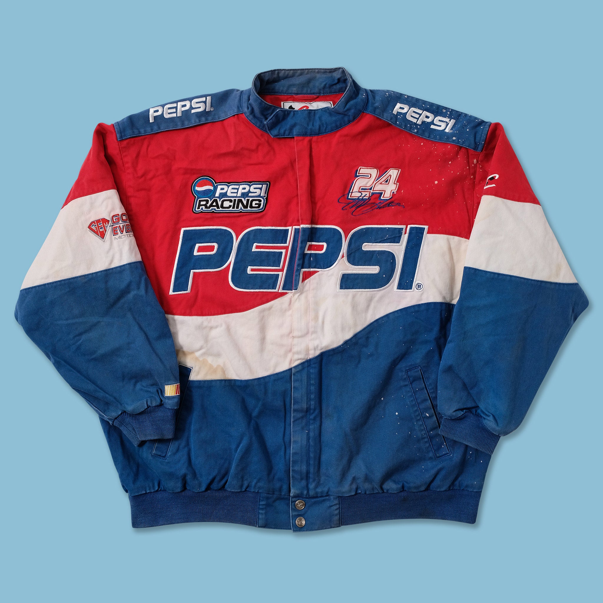 Vintage Pepsi Racing Jacket XXL | Double Double Vintage