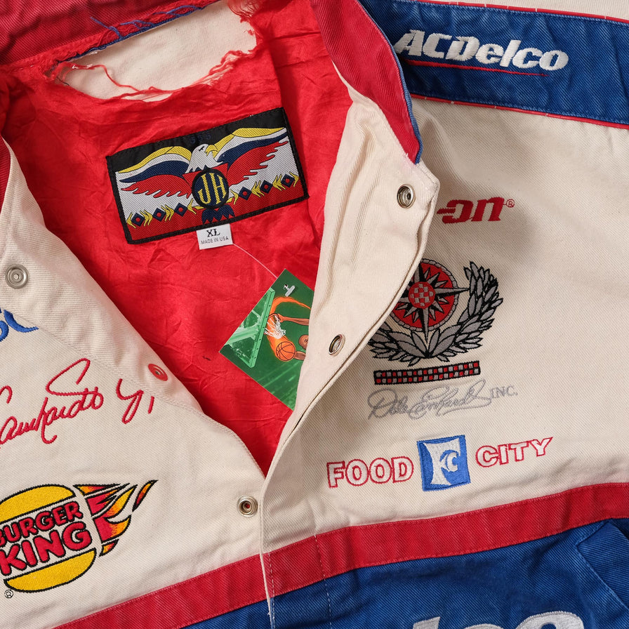 Vintage Dale Earnhardt Jr. Racing Jacket XLarge 