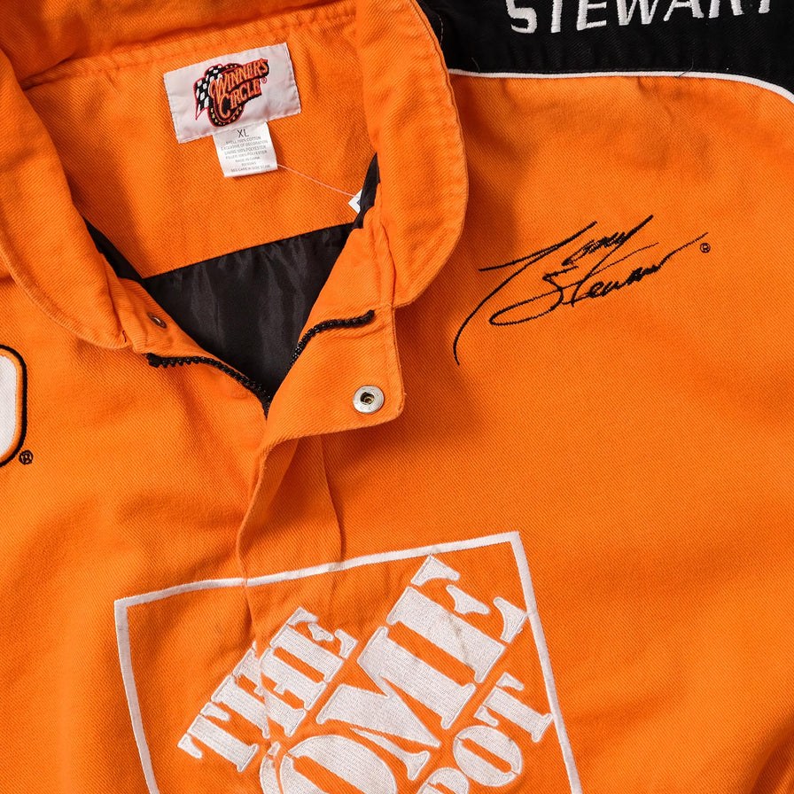 Vintage The Home Depot Racing Jacket Small 