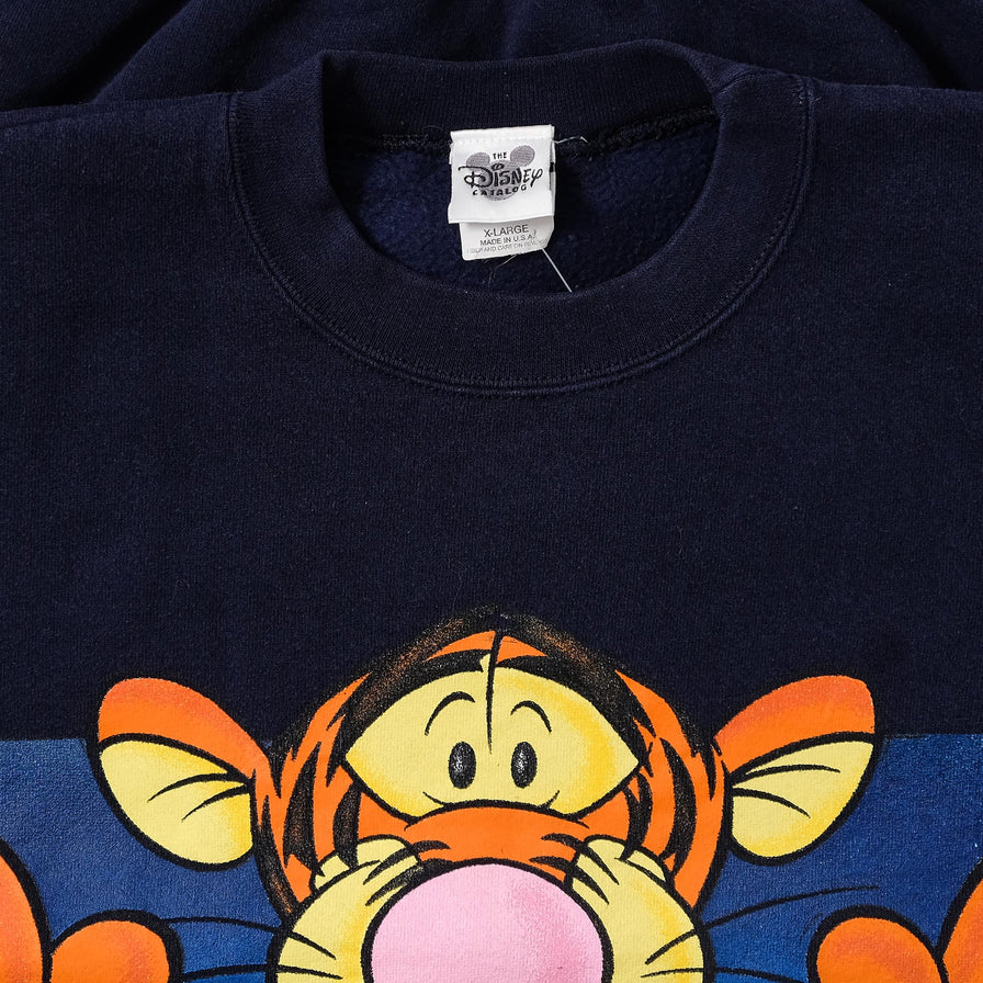 Vintage Tigger Sweater XLarge 