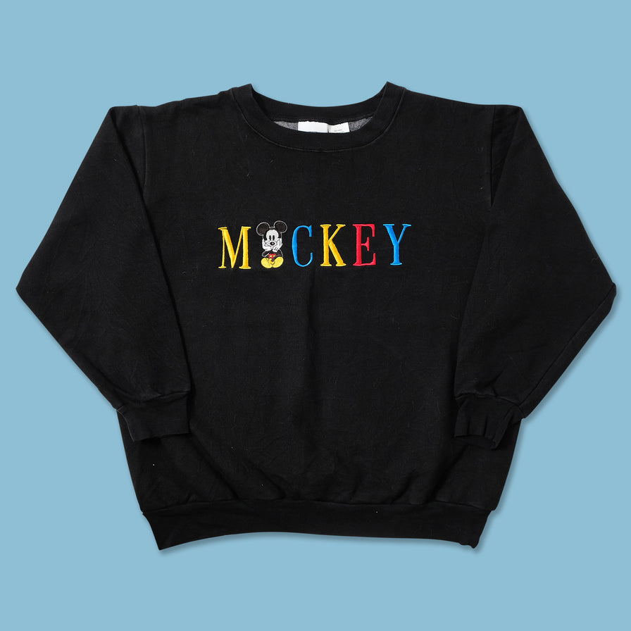 Vintage Mickey Mouse Sweater Large 