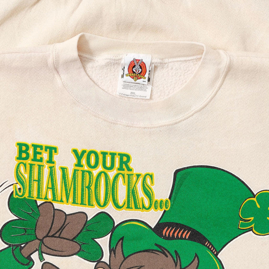 1997 Taz Looney Tunes Sweater XLarge 