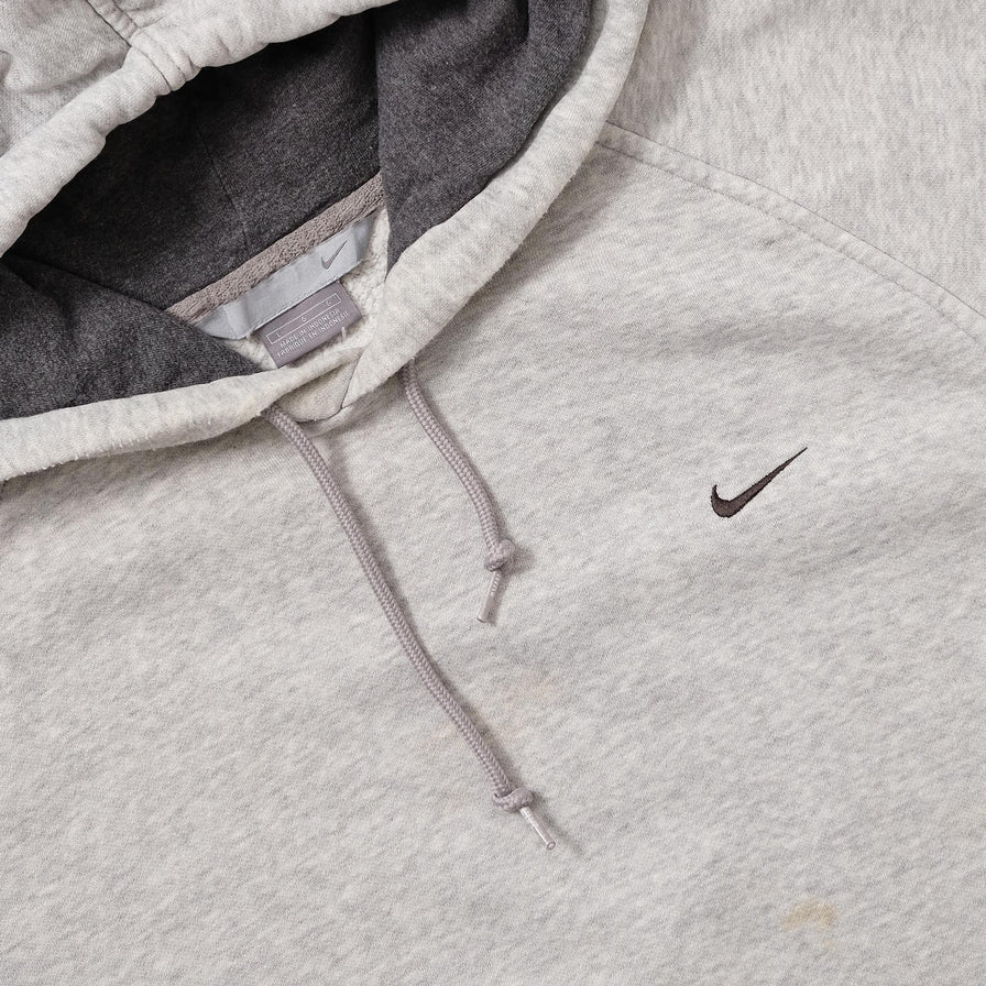 Vintage Nike Mini Swoosh Hoody Large 