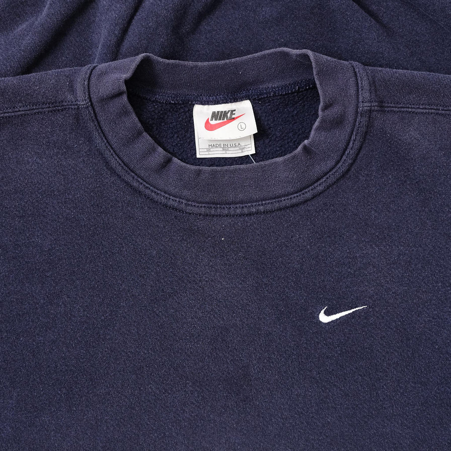 Vintage Nike Mini Swoosh Sweater Large 