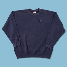 Vintage Nike Mini Swoosh Sweater Large 