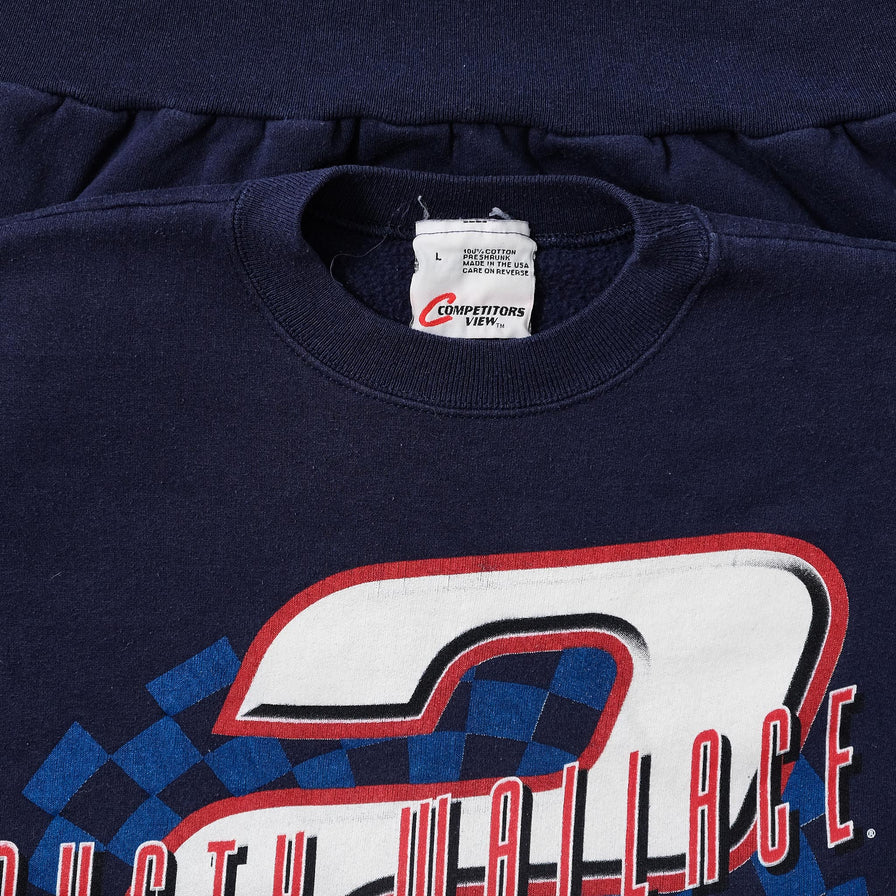 Vintage Rusty Wallace Racing Sweater Medium 
