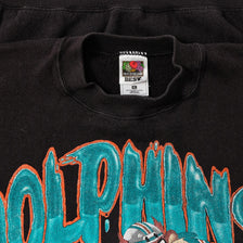 1997 Taz Miami Dolphins Sweater Medium 