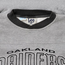 Vintage Oakland Raiders Sweater Large 