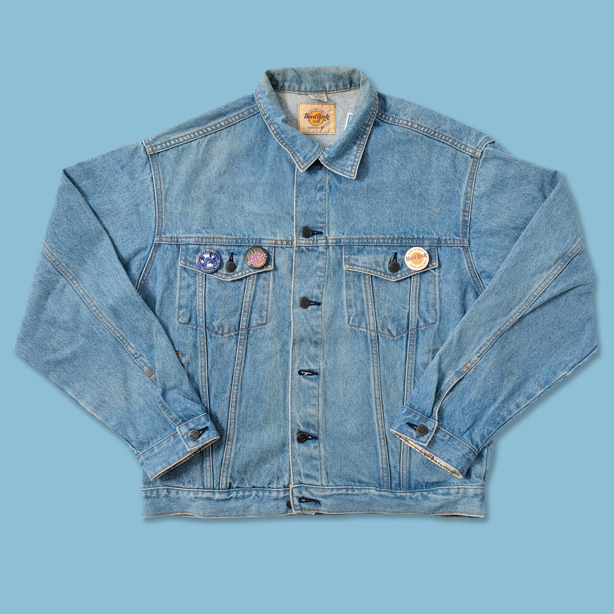 Vintage Hard Rock Cafe Tokyo Denim Jacket Medium 