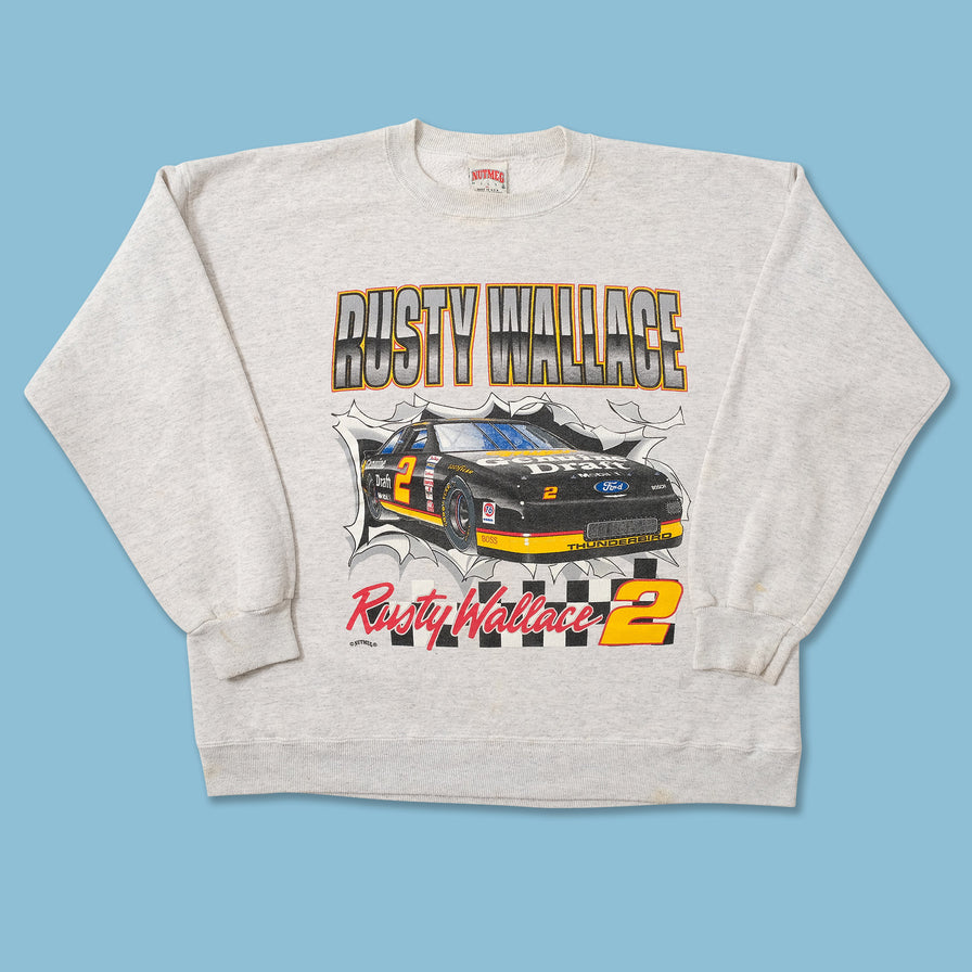 Vintage Nutmeg Rusty Wallace Racing SweateR XLarge 