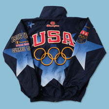 1996 Champion USA Atlanta Olympics Track Jacket Small 