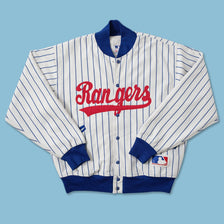 Vintage Texas Rangers Padded Varsity Jacket Large 