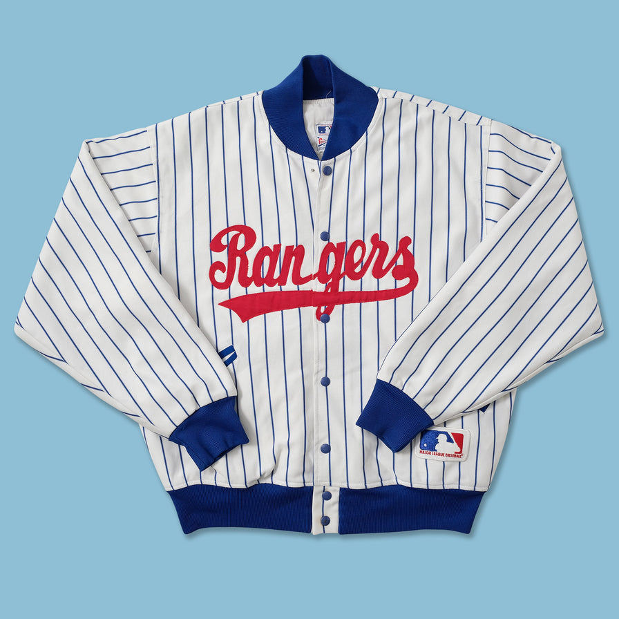 Vintage Texas Rangers Padded Varsity Jacket Large 