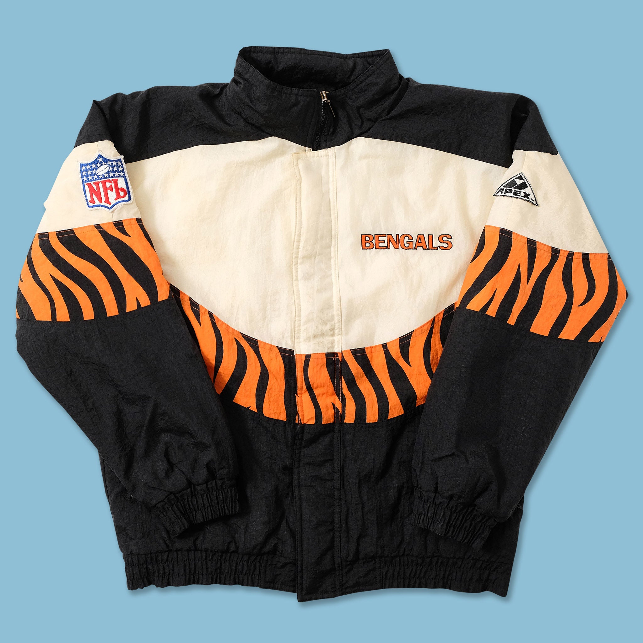 NFL Cincinnati Bengals ナイロン中綿ジャケットＬメンズab NFL Cincinnati Bengals ナイロン中綿ジャケットLメンズab