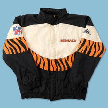 Vintage Cincinnati Bengals Padded Jacket Medium 
